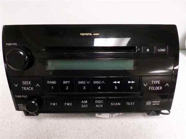 07 08 09 10 11 12 toyota tundra cd player radio oem lkq