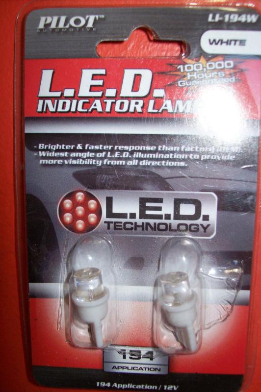 Pilot automotive li-194w pilot white led indicator lamp