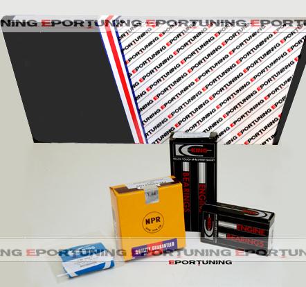 96-00 honda civic vtec d16y5 d16y7 d16y8 gasket rings main rod bearings