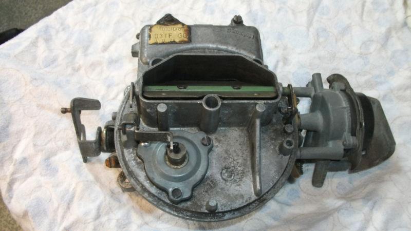 1973 ford motorcraft 2-barrel carb d3tf gc a2l28
