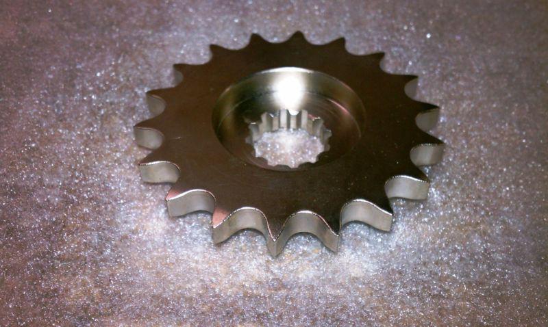Kz1000 busa gsxr1000 3/8 offset 16 tooth 530 wide big tire offset front sprocket