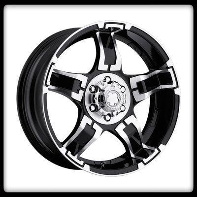 18" ultra 194 blk drifter rims & toyo 265-65-18 open country at2 tires wheels