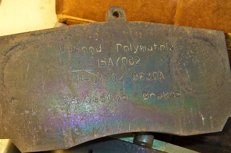 Sell NEW Brembo front (7775) Wilwood15A brake pads Nascar ARCA in