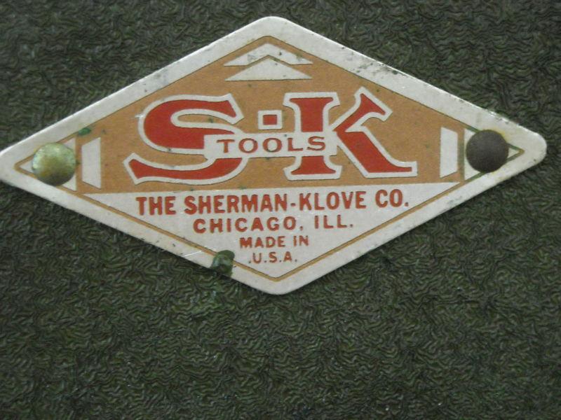 VINTAGE S-K SOCKET SET-18 PC.-3/8 & 1/4 IN OLD BOX, US $29.99, image 2