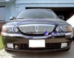 00-02 lincoln ls perimeter grille insert