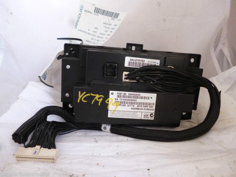 11-12 Dodge Charger Radio Information Screen Display 05064630AH, US $180.00, image 3