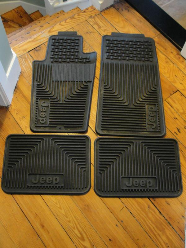 Jeep grand cherokee slush mat set 2005-2010 black