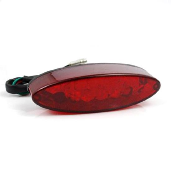 Led red universal motorcycle atv led tail light brake stop running lamp light