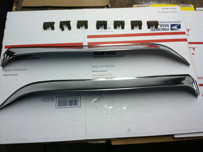 1968 1969 1970 1971 1972 nos chevrolet elcamino vent shades nos with clips