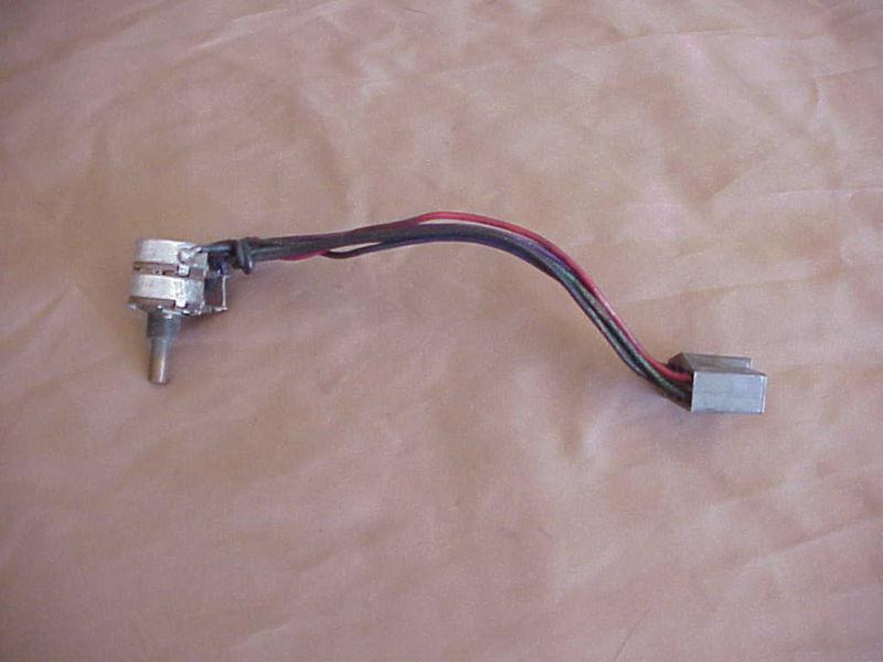 Mopar rear speaker fader switch challenger barracuda stereo radio