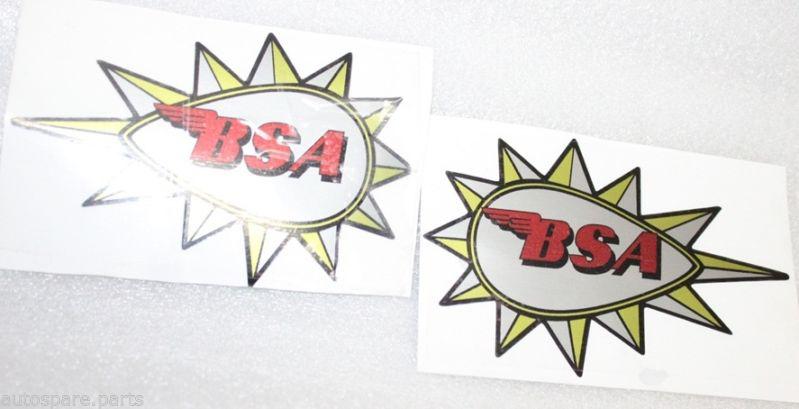 Bsa a65 spitfire firebird thunderbolt lightning hornet tank decals stickers