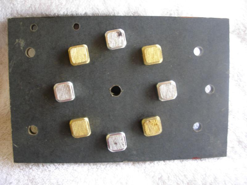 Cushman golf cart 882643 switch baseboard