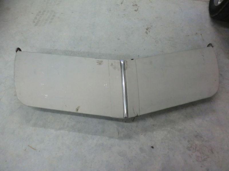 Fulton deluxe exterior adjustable sun visor with rare lip mount & center w/s mnt