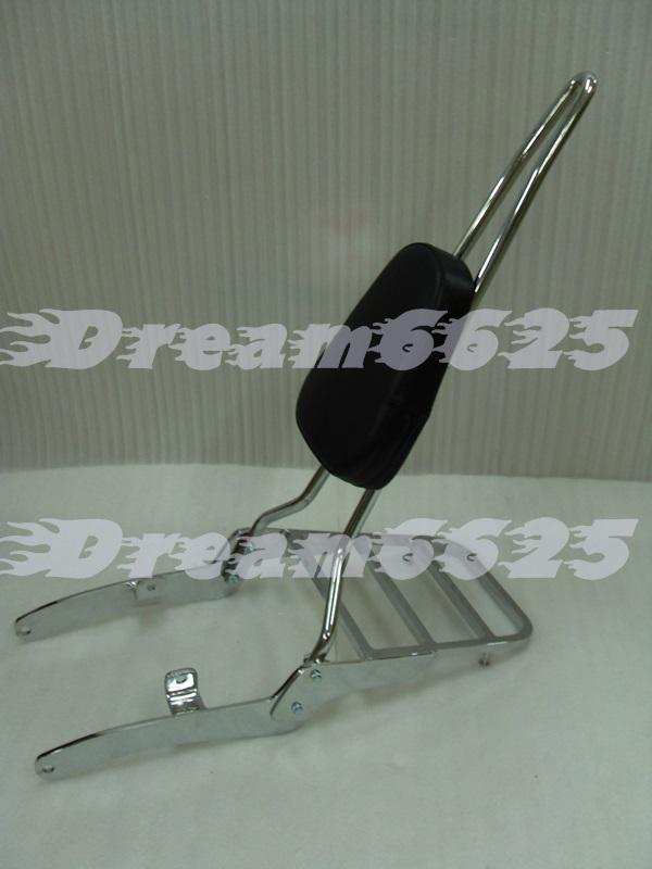 Backrest sissy bar fit for yamaha virago xv400 xv 400 xv535 #tr