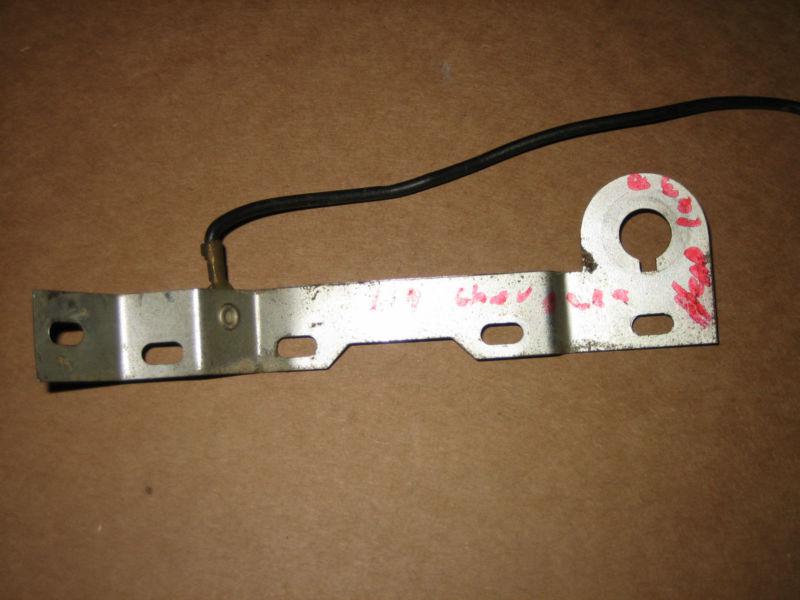 1969 chevelle " used " light & wiper switch ground strap