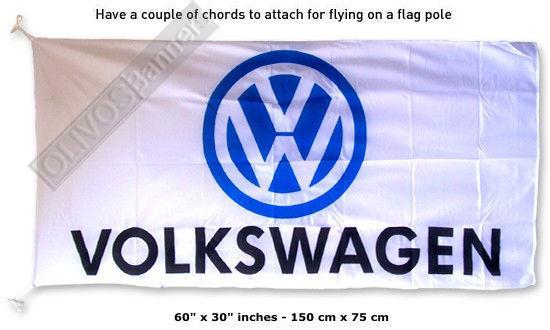 Deluxe 3x5 new volkswagen passat golf jetta banner flag