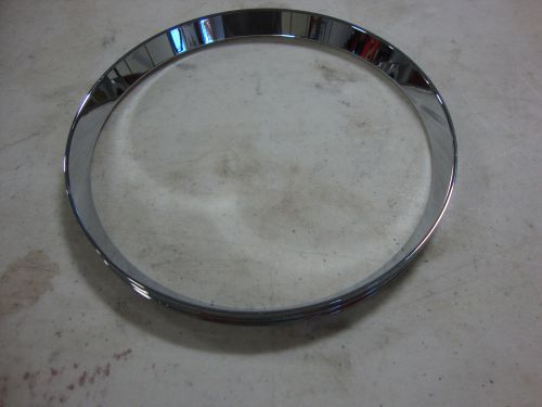 Big dog chrome hooded headlight bezel beauty ring k-9 mastiff chopper ridgeback