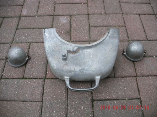 Antique evinrude speeditwin  carb &amp; spark plug cover set