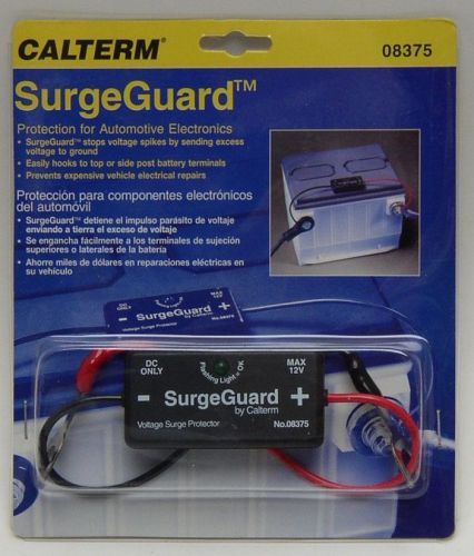 Calterm surgeguard car truck battery jump starting electrical sys protect aid