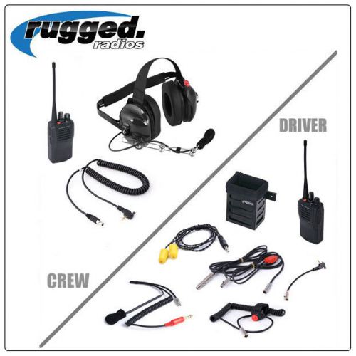 Nascar communications rugged radios racing system w / evx531 driver to spotter