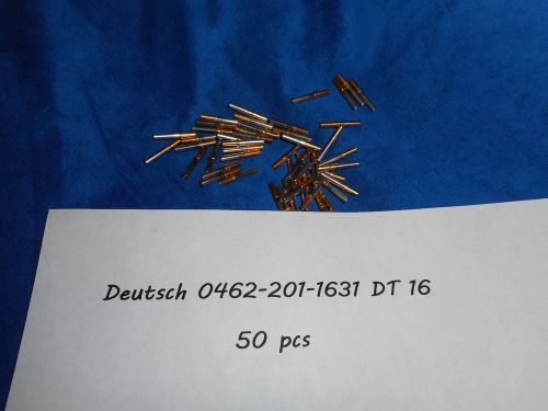 Deutsch 0462-201-1631 dt socket terminal, gold plated, solid style, 16-20ga 50pc