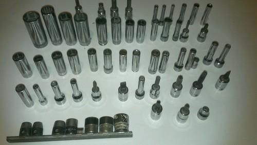 Snap on tool lot ...all genuine snap on a total of  59 pieces 