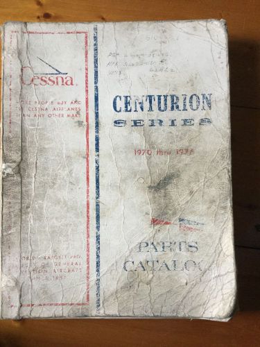 Cessna model centurion series parts catalog c210 &amp; t210 1970 thru 1976