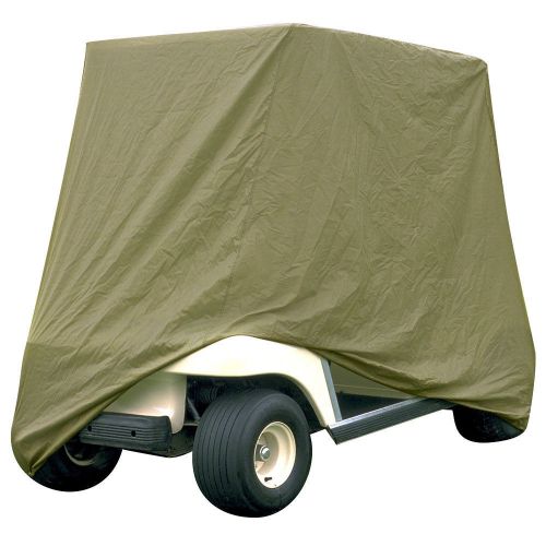Armor shield 2 passenger golf cart storage cover olive color new