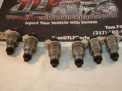 Toyota 1987-92 supra 7mgte set of 6  720cc  fuel injectors with new clips
