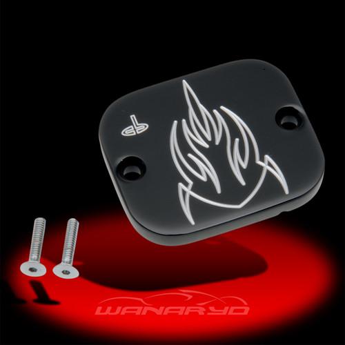 Sell Master Cylinder Cover, Black For 9607 Touring & 06Newer Softtail