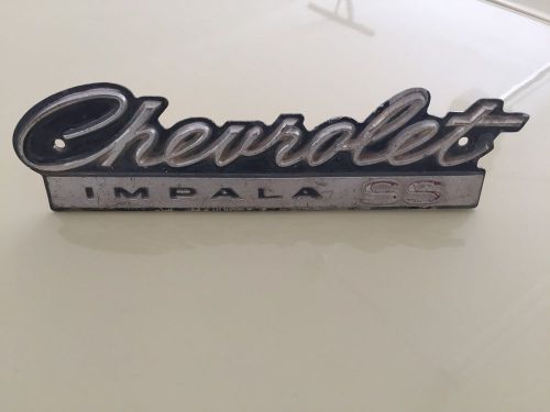 66 impala ss grille emblem