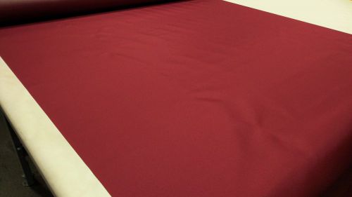 Maroon burgundy outdoor marine canvas duck awning boat fabric polyester 60"w dwr