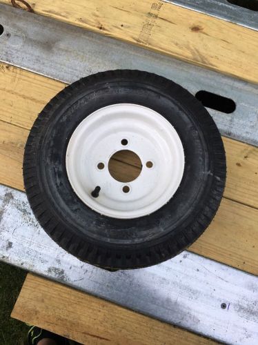 8" trailer tire and rim 4.80/4.00-8 duro new 4 lug