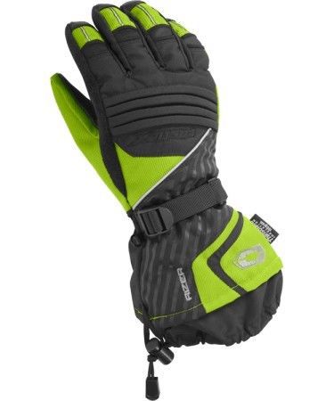 Castle x racewear rizer g7 mens snowmobile gloves hi-viz
