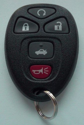 Oem chevy keyless entry remote key fob w/ remote start fcc ouc60221 p/n 22952176