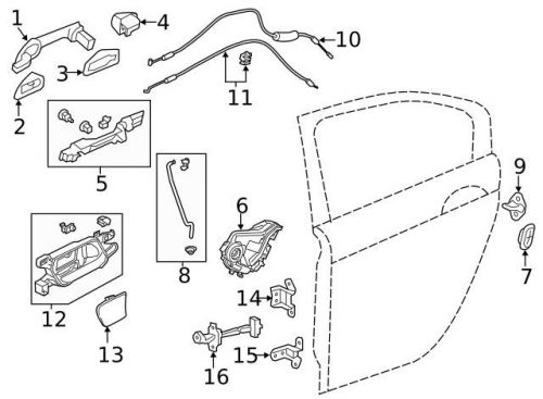 Genuine 2013-2016 honda accord cover 72643-t2a-c71