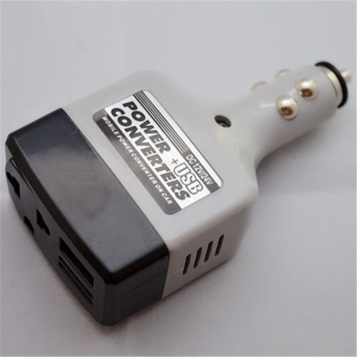 12v 5w new car charging travel power converter inverter dc to ac us plug adapter