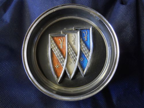 1964 buick special, skylark grill front center emblem mount &amp; bracket nice cond.