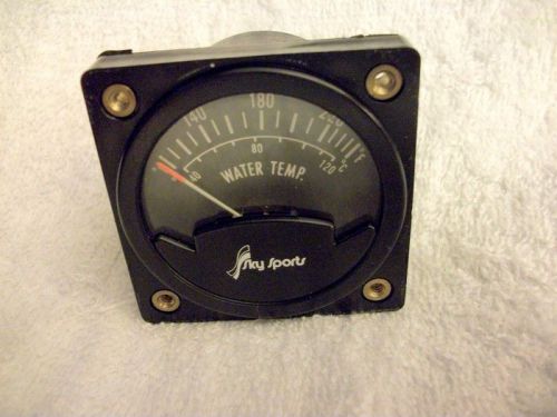 Vintage westberg westach aircraft water temperature gauge f/c sky sports 2a9-1