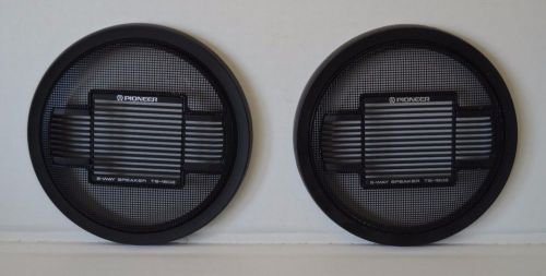 2 pioneer 2-way speaker grill covers ts-1602 mesh circular 6.5&#034;