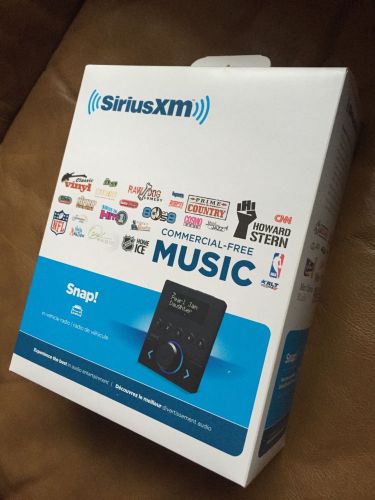 Sirius xm snap radio xsn1v1 including aux in cable &amp; mount antenna &amp; guides new!