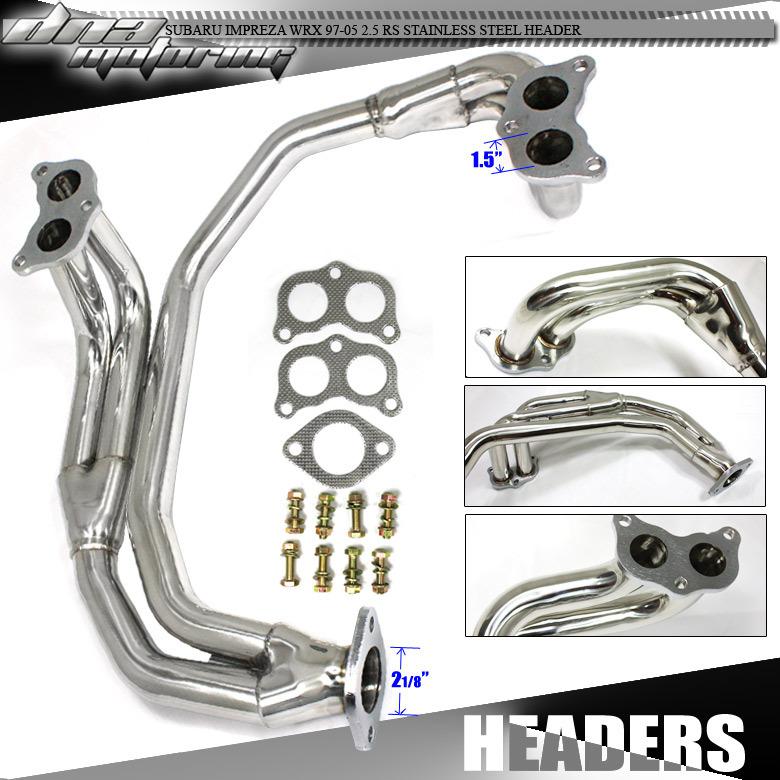 Subaru impreza 2.5rs 2.5l stainless steel performance header/exhaust/manifold