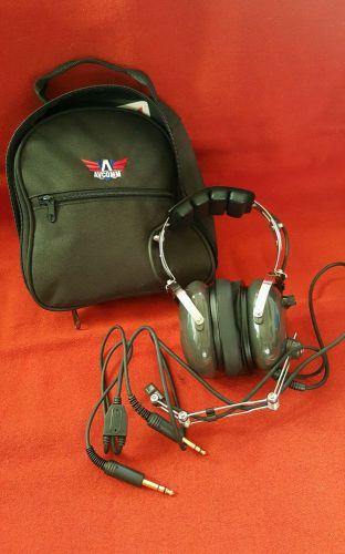 Avcomm ac-200 headset (with free bag)