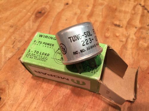 Dodge plymouth chrysler nos mopar 12v flasher tung-sol 2584854