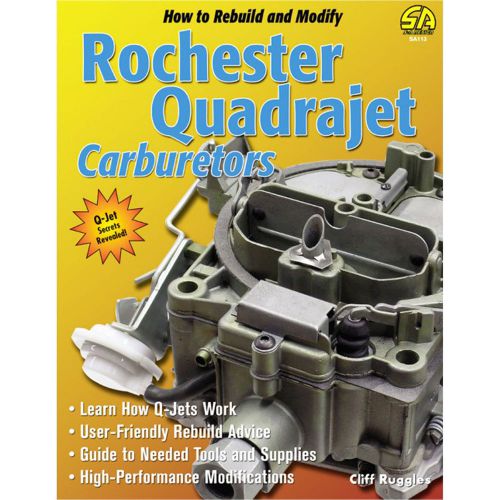 Sa designs sa113 book - carburetor rebuild &amp; modify rochester q-jet ca