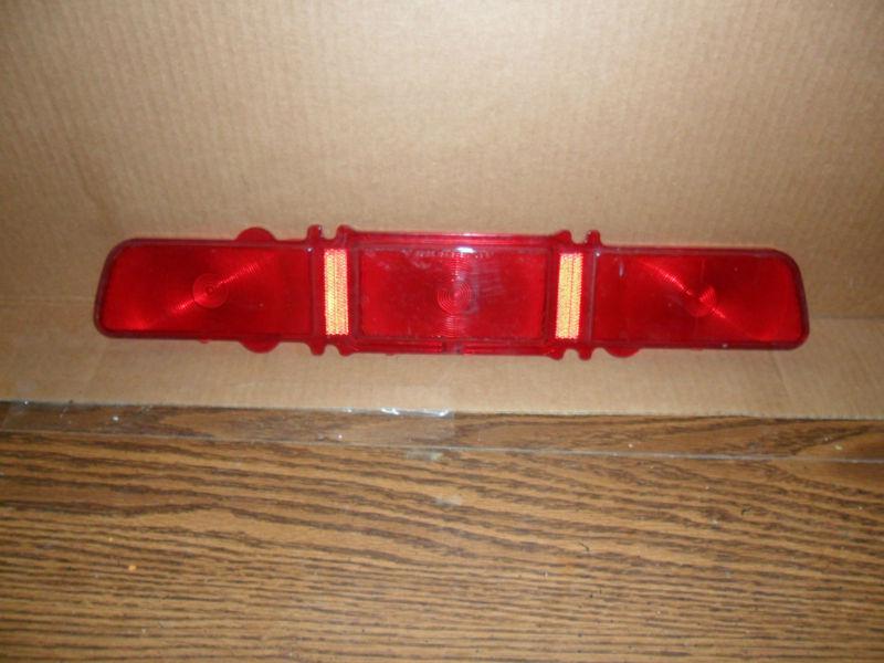 1967 chevrolet caprice lh left side tail light lens