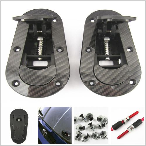 Sell Car Front Engine Cover Locking RACING Mount Plus Flush Hood
