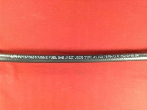 Fuel hose 1/4" a1 mpi marine products gas diesel inboard j1527 uscg  350-0140