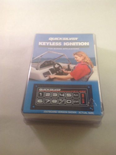 Mercury quicksilver 87-830863a1 outboard boat keyless ignition system kit