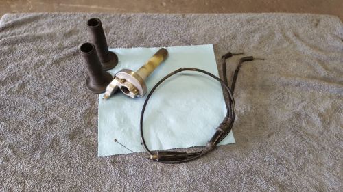 Banshee twist throttle with cable